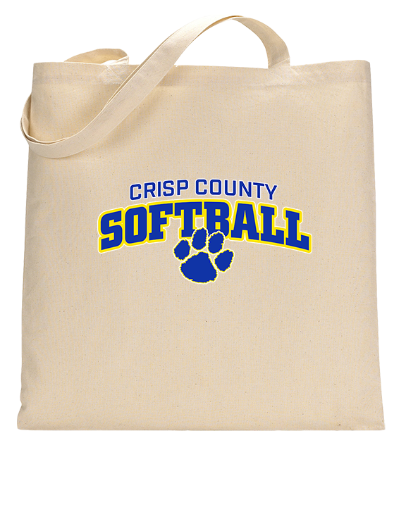 Crisp County HS Softball Logo 04 - Tote
