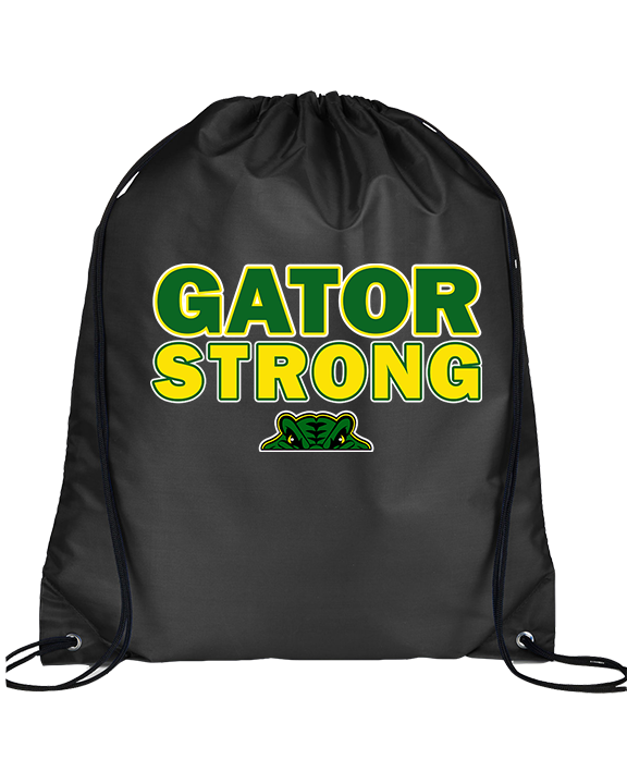 Crystal Lake South HS Football Strong - Drawstring Bag