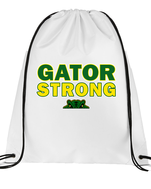Crystal Lake South HS Football Strong - Drawstring Bag
