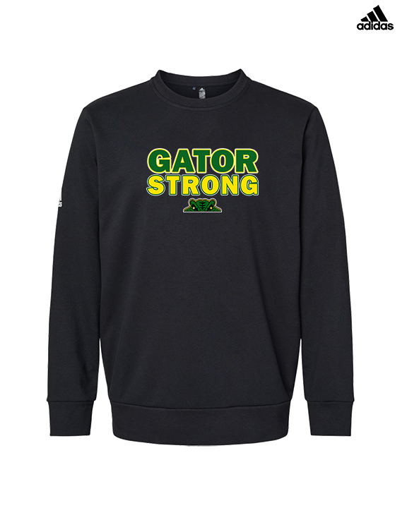 Crystal Lake South HS Football Strong - Mens Adidas Crewneck
