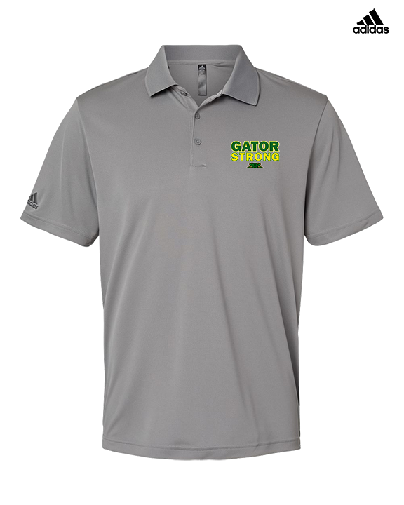 Crystal Lake South HS Football Strong - Mens Adidas Polo