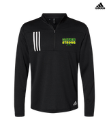 Crystal Lake South HS Football Strong - Mens Adidas Quarter Zip