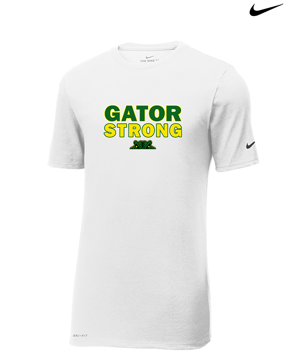 Crystal Lake South HS Football Strong - Mens Nike Cotton Poly Tee