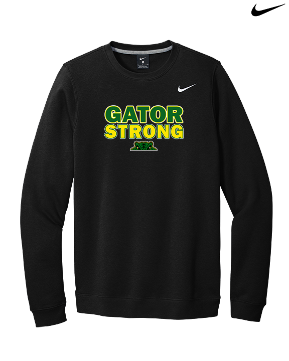 Crystal Lake South HS Football Strong - Mens Nike Crewneck