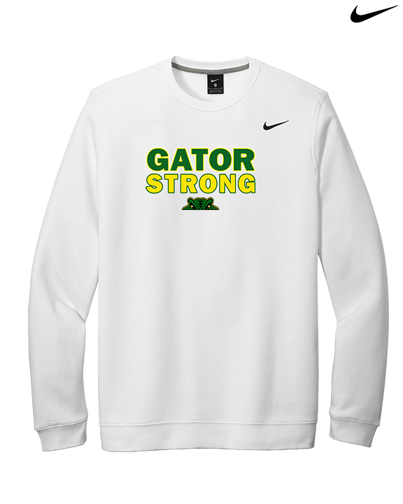 Crystal Lake South HS Football Strong - Mens Nike Crewneck