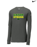 Crystal Lake South HS Football Strong - Mens Nike Longsleeve