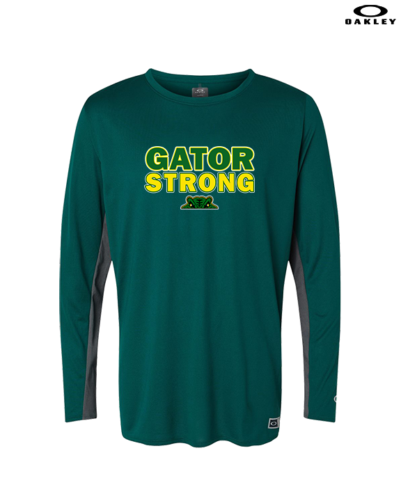 Crystal Lake South HS Football Strong - Mens Oakley Longsleeve