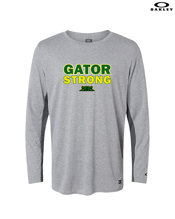 Crystal Lake South HS Football Strong - Mens Oakley Longsleeve