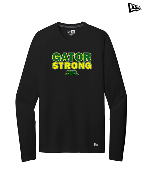 Crystal Lake South HS Football Strong - New Era Performance Long Sleeve