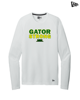 Crystal Lake South HS Football Strong - New Era Performance Long Sleeve