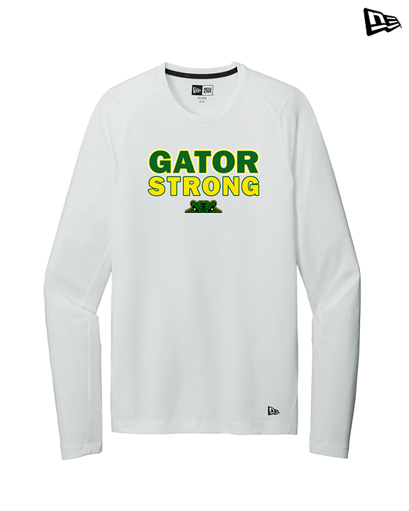 Crystal Lake South HS Football Strong - New Era Performance Long Sleeve