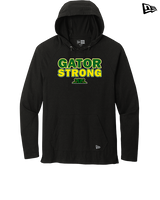 Crystal Lake South HS Football Strong - New Era Tri-Blend Hoodie
