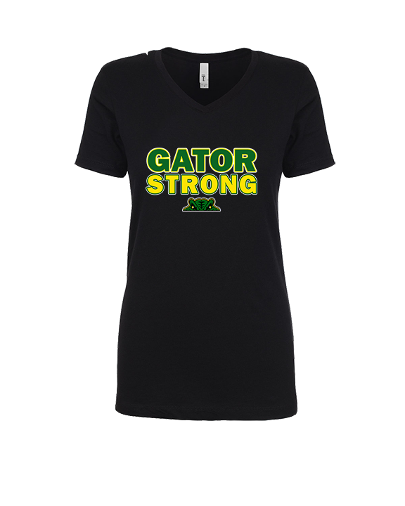 Crystal Lake South HS Football Strong - Womens Vneck