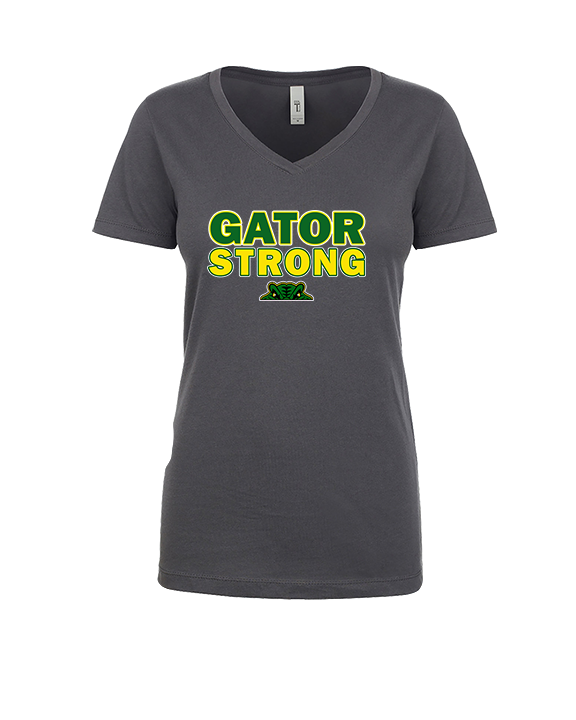 Crystal Lake South HS Football Strong - Womens Vneck