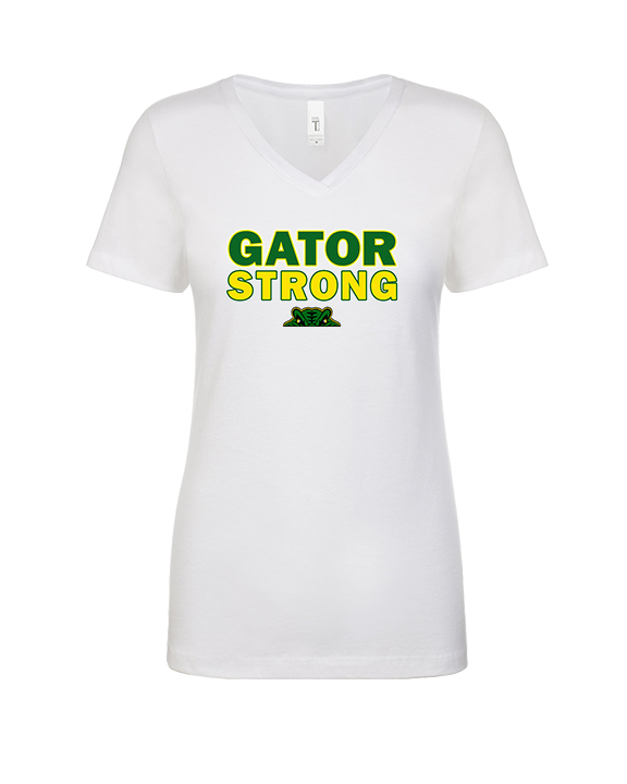 Crystal Lake South HS Football Strong - Womens Vneck