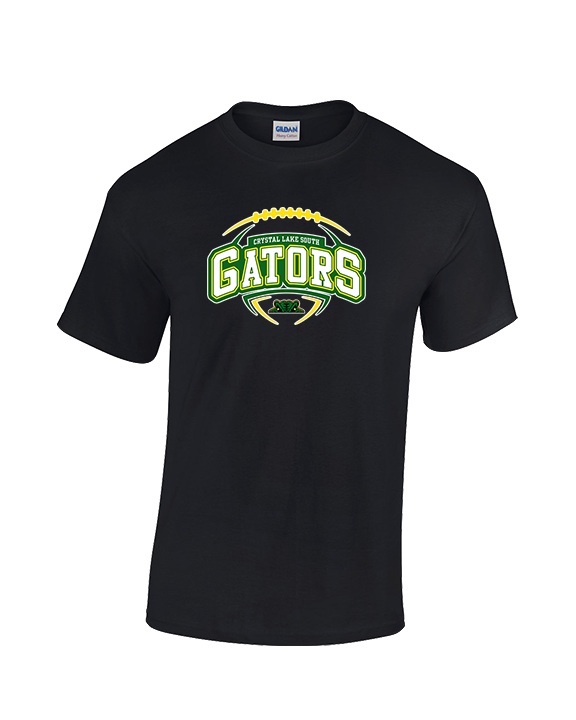 Crystal Lake South HS Football Toss - Cotton T-Shirt