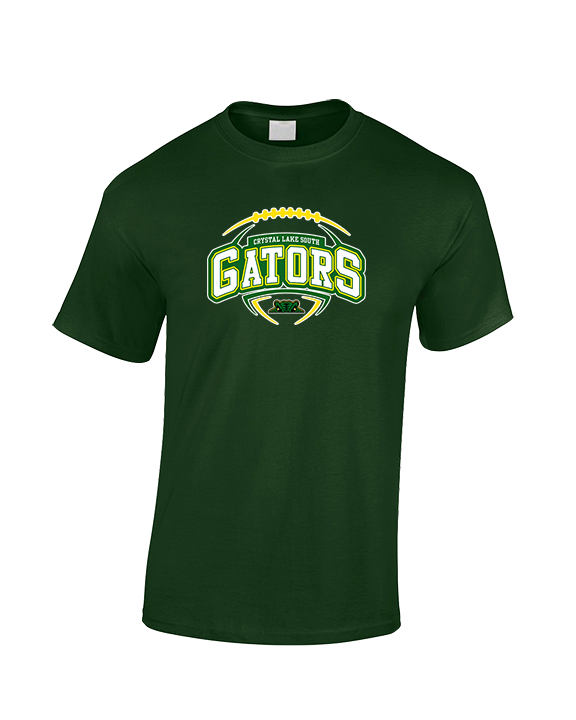 Crystal Lake South HS Football Toss - Cotton T-Shirt