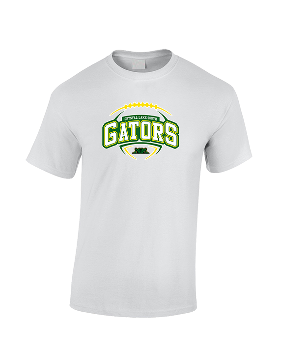 Crystal Lake South HS Football Toss - Cotton T-Shirt