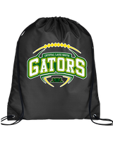 Crystal Lake South HS Football Toss - Drawstring Bag