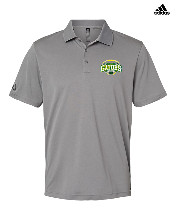 Crystal Lake South HS Football Toss - Mens Adidas Polo