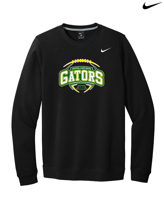 Crystal Lake South HS Football Toss - Mens Nike Crewneck