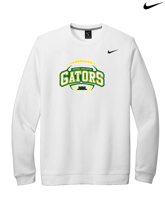 Crystal Lake South HS Football Toss - Mens Nike Crewneck
