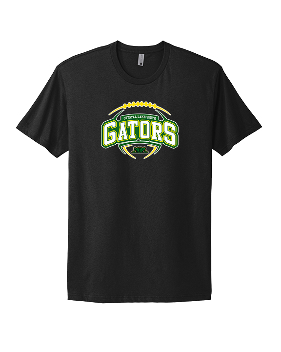 Crystal Lake South HS Football Toss - Mens Select Cotton T-Shirt