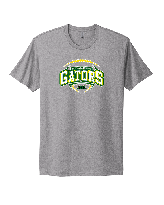 Crystal Lake South HS Football Toss - Mens Select Cotton T-Shirt