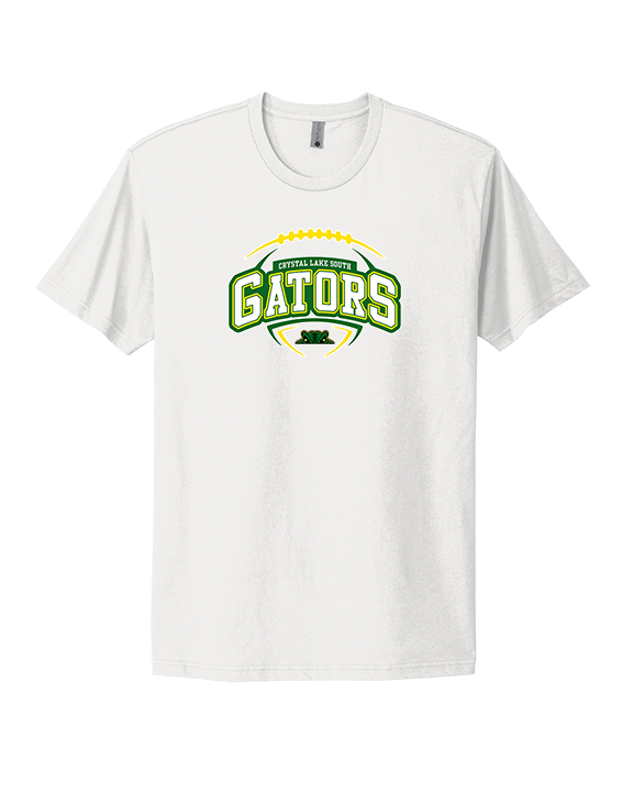 Crystal Lake South HS Football Toss - Mens Select Cotton T-Shirt