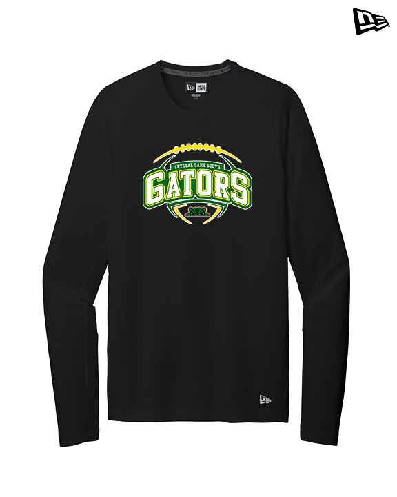 Crystal Lake South HS Football Toss - New Era Performance Long Sleeve