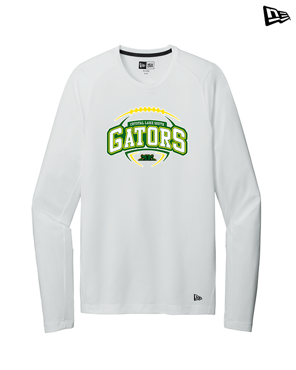 Crystal Lake South HS Football Toss - New Era Performance Long Sleeve