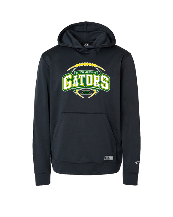 Crystal Lake South HS Football Toss - Oakley Performance Hoodie