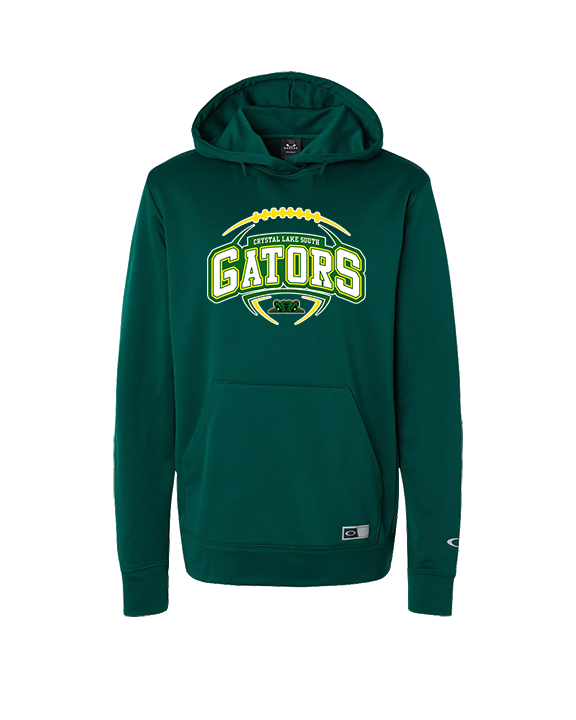 Crystal Lake South HS Football Toss - Oakley Performance Hoodie