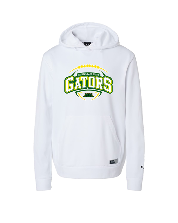 Crystal Lake South HS Football Toss - Oakley Performance Hoodie