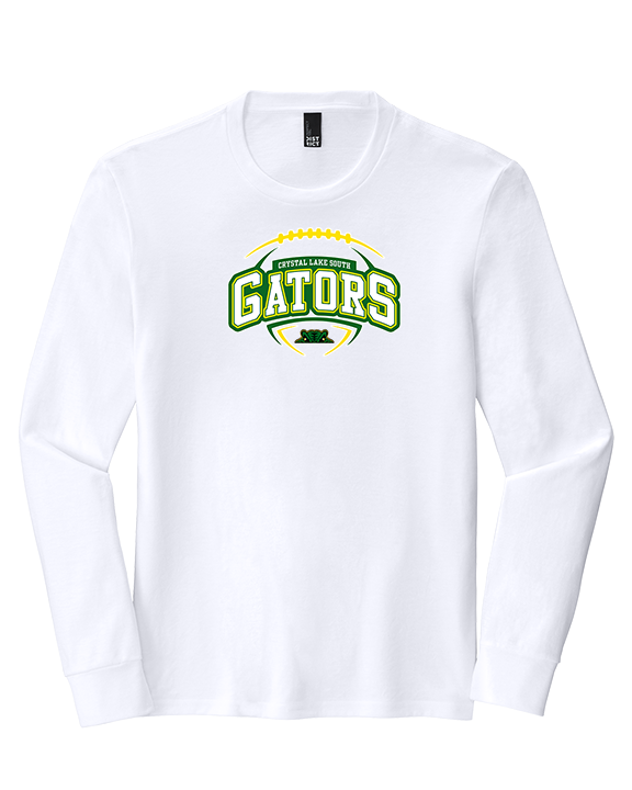 Crystal Lake South HS Football Toss - Tri-Blend Long Sleeve
