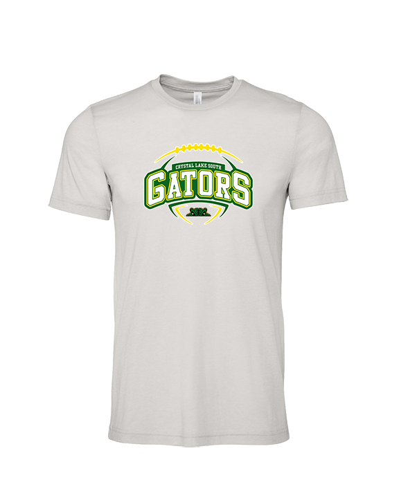 Crystal Lake South HS Football Toss - Tri-Blend Shirt