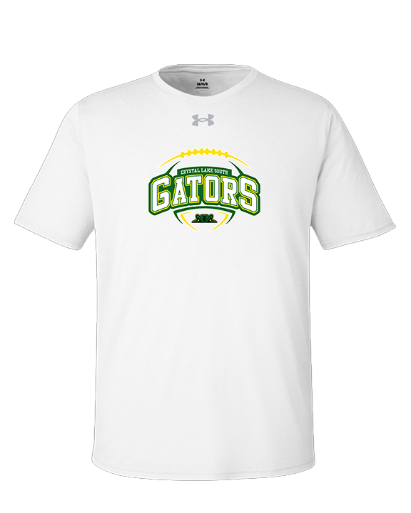 Crystal Lake South HS Football Toss - Under Armour Mens Team Tech T-Shirt