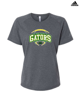 Crystal Lake South HS Football Toss - Womens Adidas Performance Shirt