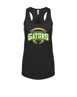 Crystal Lake South HS Football Toss - Womens Tank Top