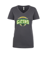 Crystal Lake South HS Football Toss - Womens Vneck