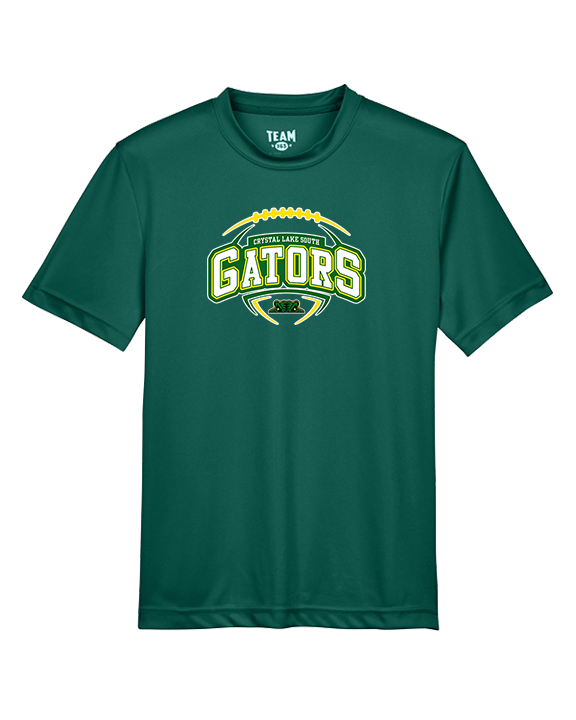 Crystal Lake South HS Football Toss - Youth Performance Shirt