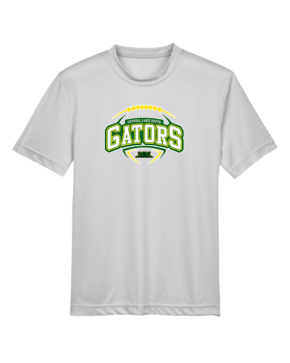 Crystal Lake South HS Football Toss - Youth Performance Shirt