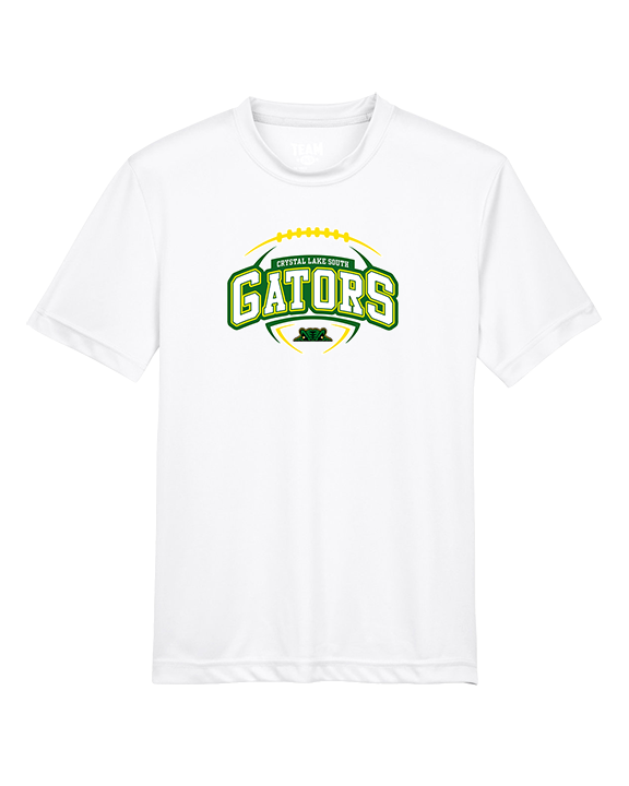 Crystal Lake South HS Football Toss - Youth Performance Shirt