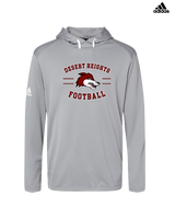 Desert Heights Preparatory HS Football Curve - Mens Adidas Hoodie
