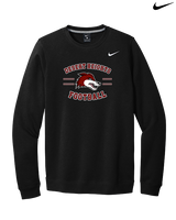 Desert Heights Preparatory HS Football Curve - Mens Nike Crewneck