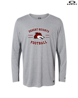 Desert Heights Preparatory HS Football Curve - Mens Oakley Longsleeve