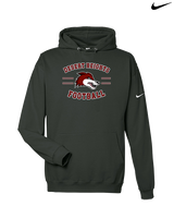 Desert Heights Preparatory HS Football Curve - Nike Club Fleece Hoodie