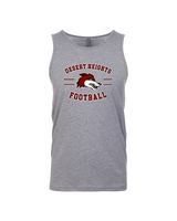 Desert Heights Preparatory HS Football Curve - Tank Top