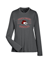 Desert Heights Preparatory HS Football Curve - Womens Performance Longsleeve