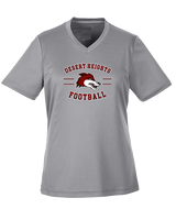 Desert Heights Preparatory HS Football Curve - Womens Performance Shirt